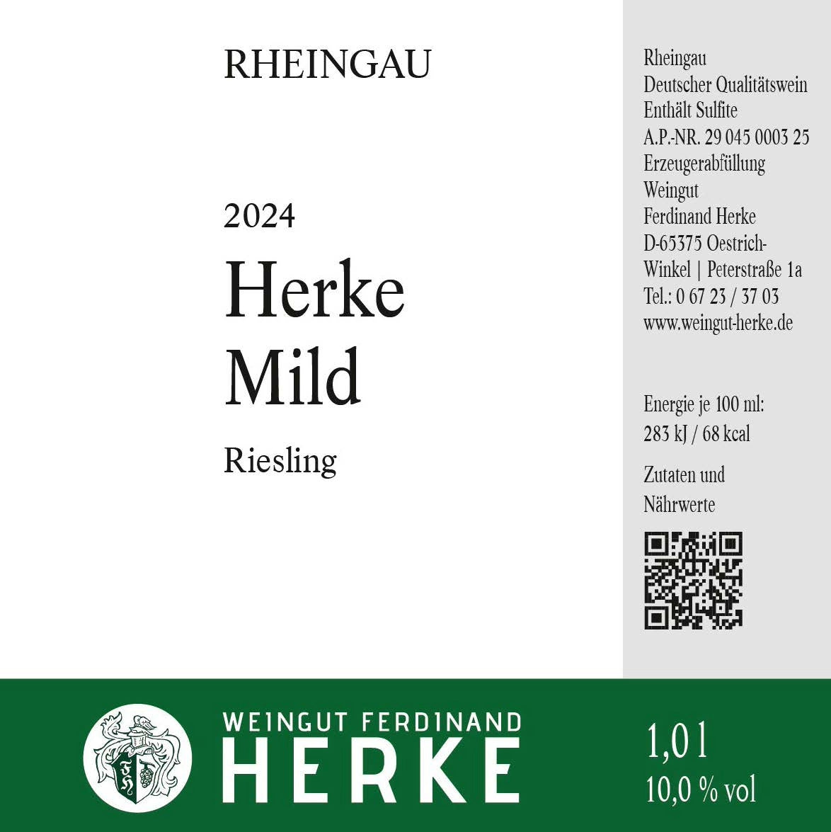 Hofwein WEISS - Herke Mild